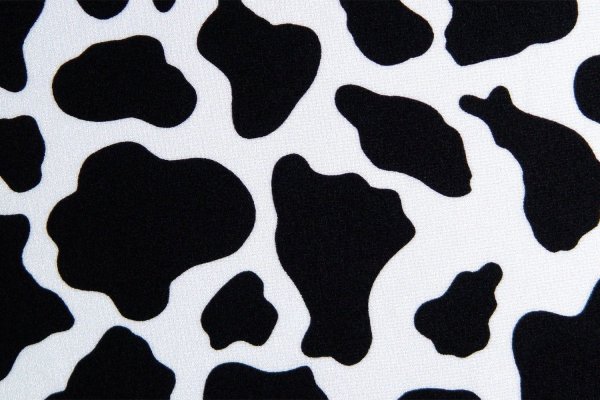 Принт коровы