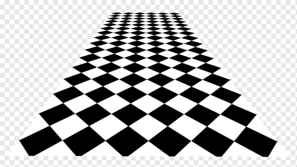 Шахматная доска черно белая