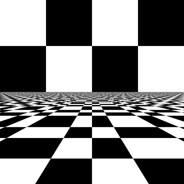 Шахматная доска в перспективе
