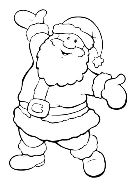 Новогодние рисунки для срисовки