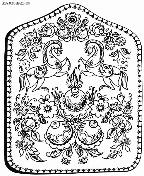 Растительные узоры вензеля