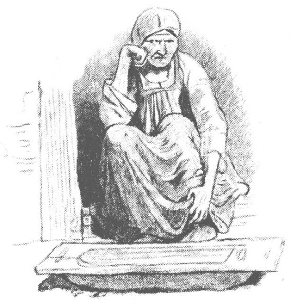 Старуха у разбитого корыта