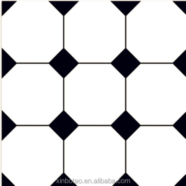 Октагон белый 30/30 с черными вставками