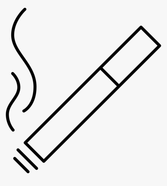 Нарисованная сигарета