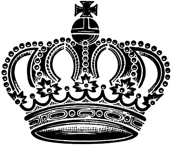 Корона рисунок