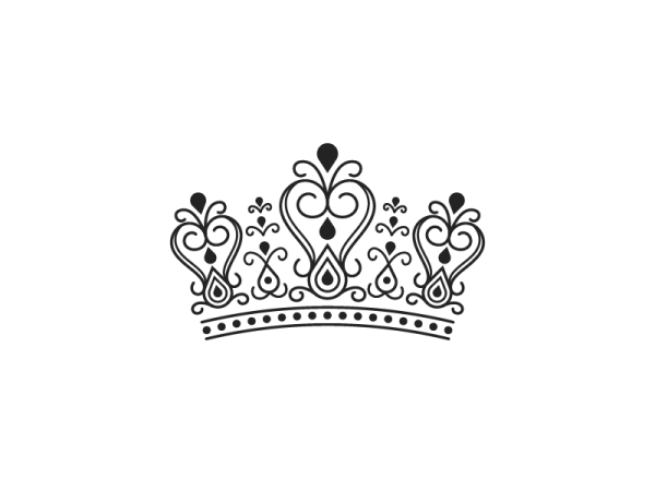 Красивая корона для логотипа