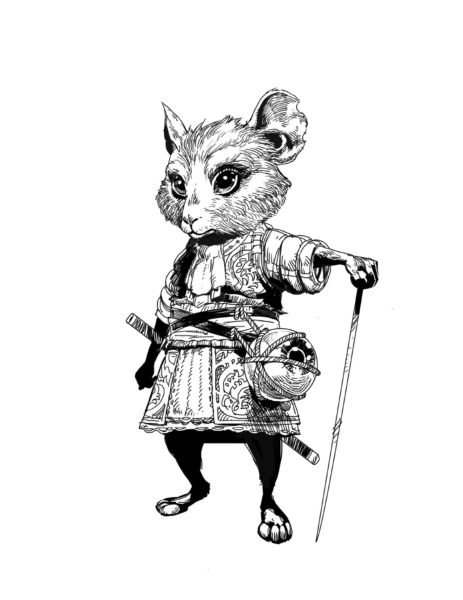 Алиса в стране чудес черно белые