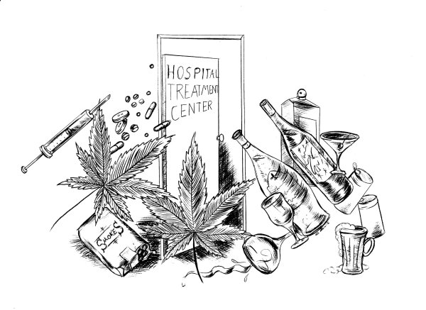 Наркотики иллюстрация