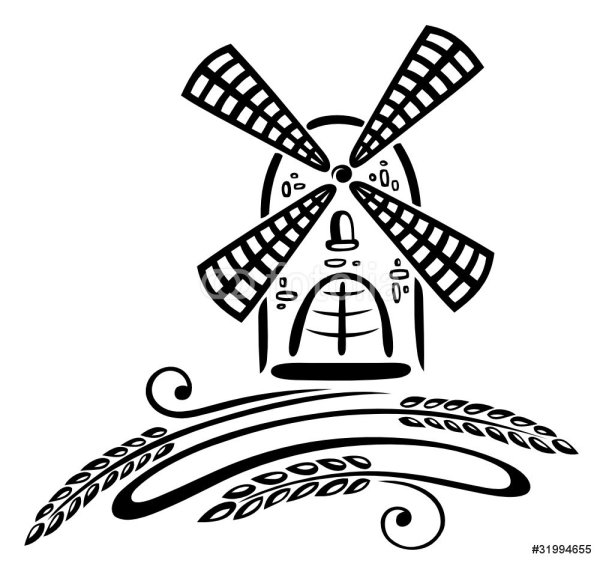 Мельница символ