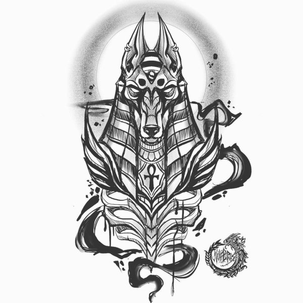 Horus Осирис Анубис