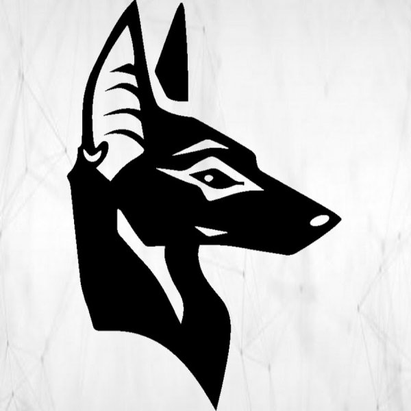 Бог ра и Анубис эскиз