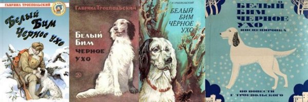 Гавриил Троепольский белый Бим черное