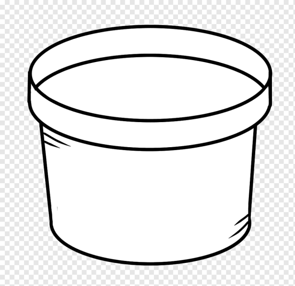 Горшок контур