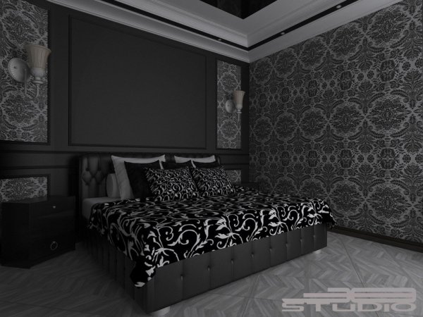 Обои черно-белые для стен