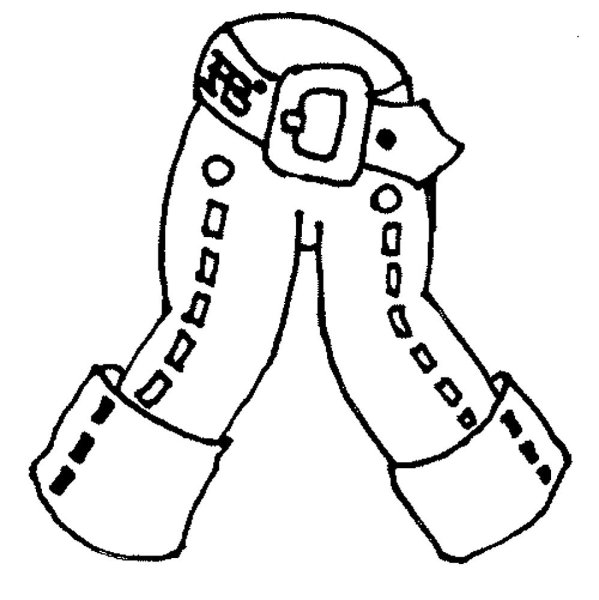 Штаны раскраска для детей