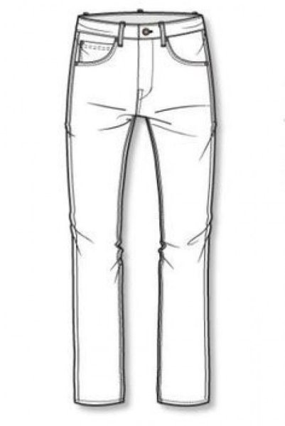 Силуэты джинсов