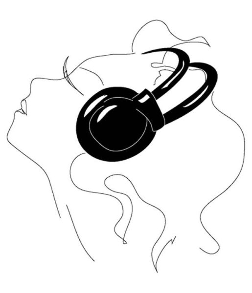 Девушка в наушниках