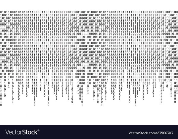 Матрица код на белом фоне