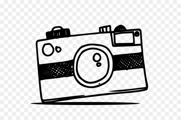 Фотоаппарат трафарет