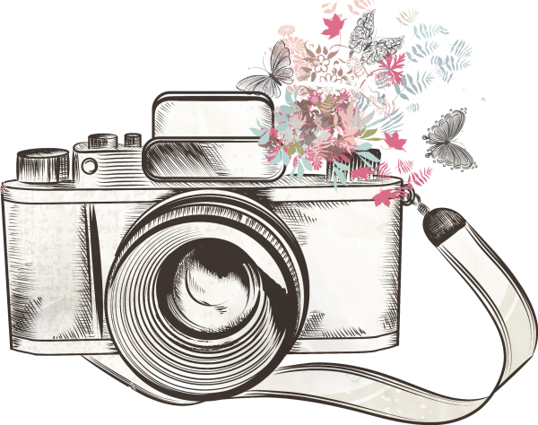 Нарисованный фотоаппарат