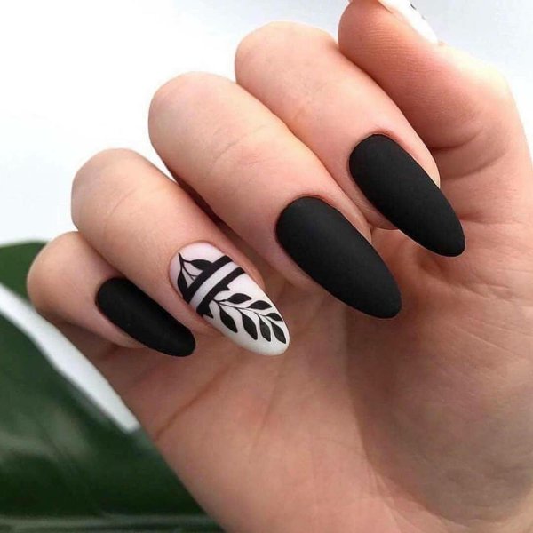 Маникюр 2021 силуэт