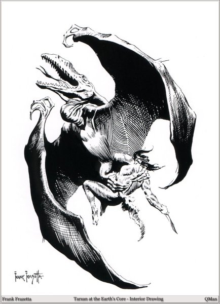 Рисунки карандашом фэнтези