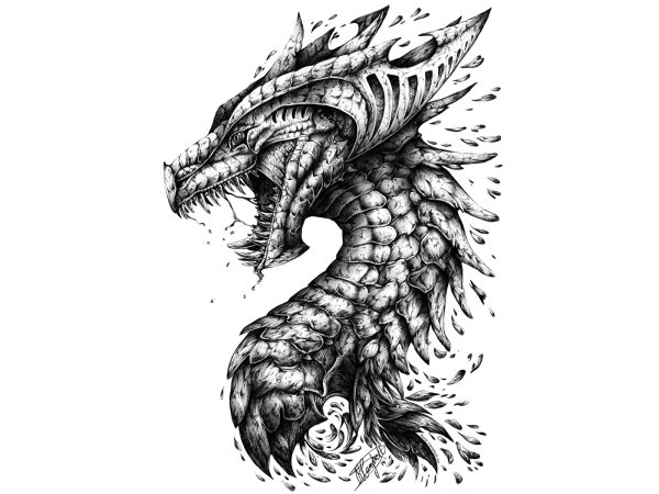 Нидхёгг тату