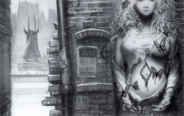 Мифический дракон тату эскиз