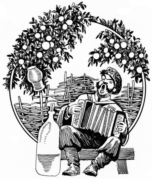 Иллюстрации Графика на тему Кубань