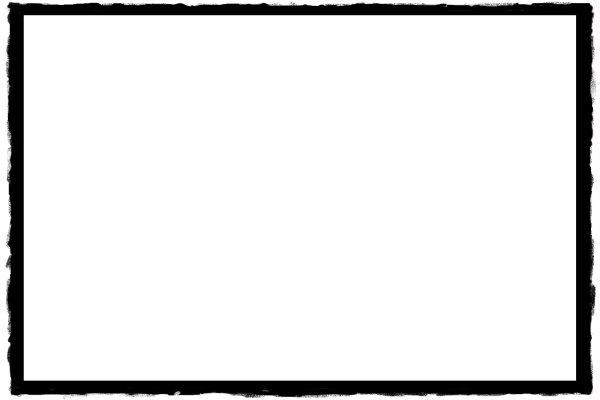 Рамка черная прямоугольная