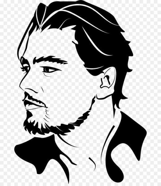 Силуэт Леонардо ди Каприо