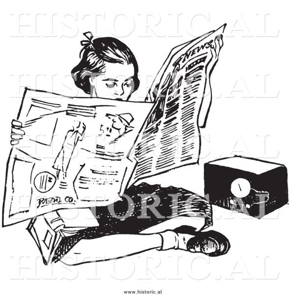 Газетная иллюстрация