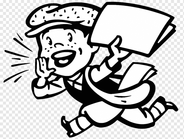 Иллюстрации книги и газеты