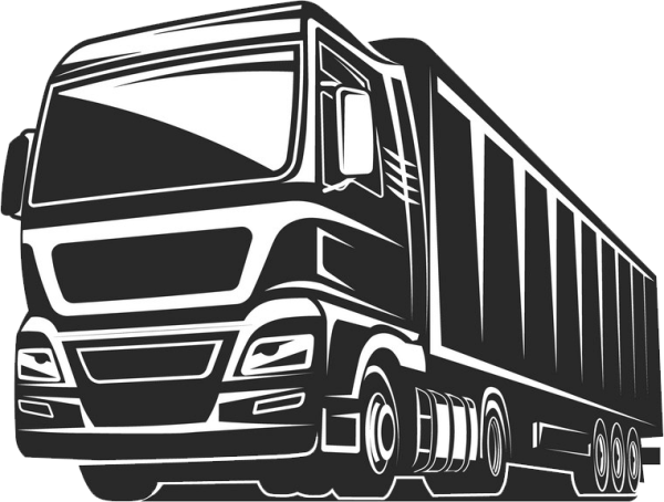 Грузовик Вольво вектор