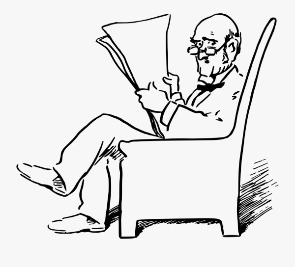 Дедушка раскраска для детей