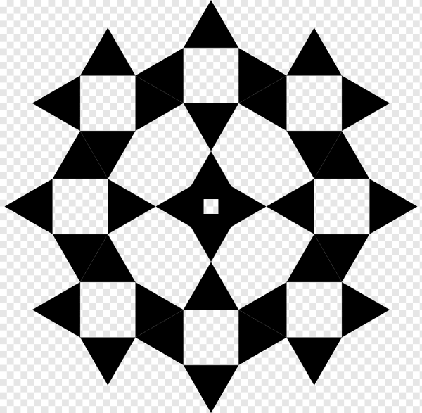 Узор из треугольников