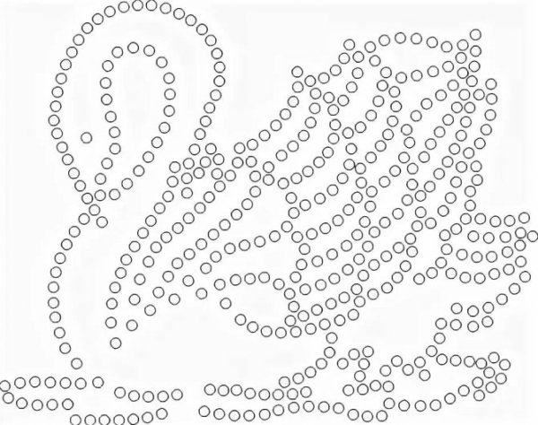 Схемы картин из пайеток