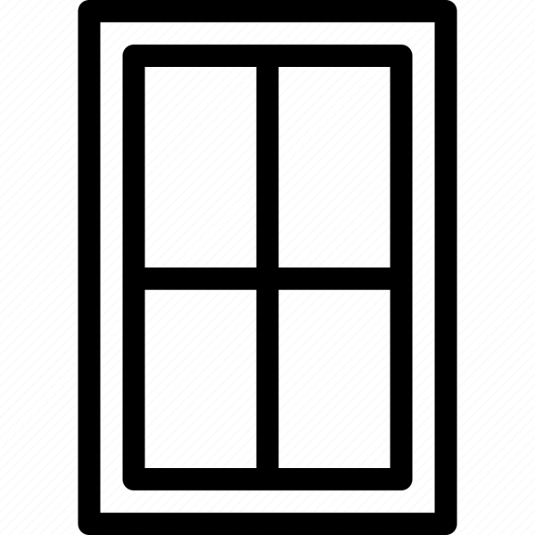 Арочное окно вектор