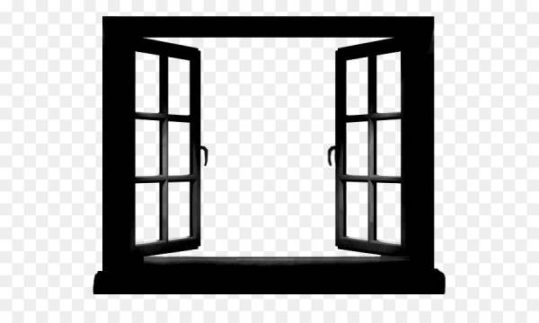 Силуэт в окне