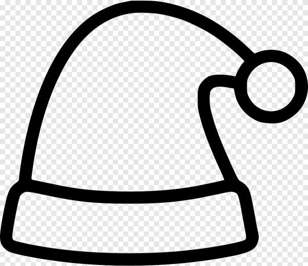 Новогодняя шапка раскраска