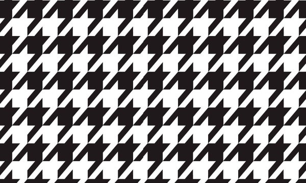 Черно белая клетка паттерн