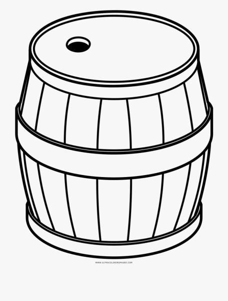 Бочка раскраска