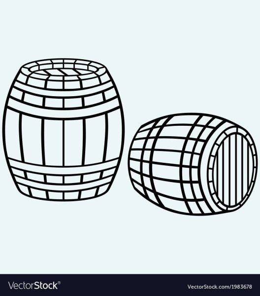 Бочки раскраска для детей