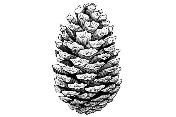 Шишка контур