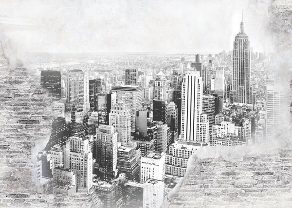 Фотообои черно белые на стену