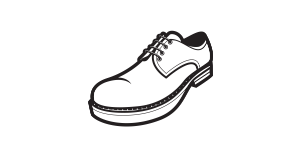 Ботинки мужские вектор