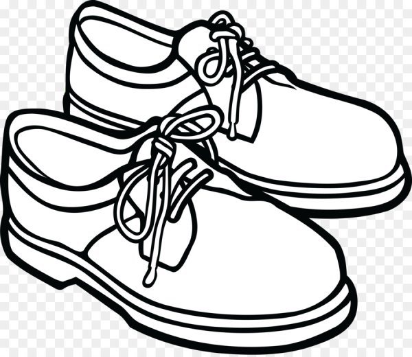 Ботинки раскраска для детей