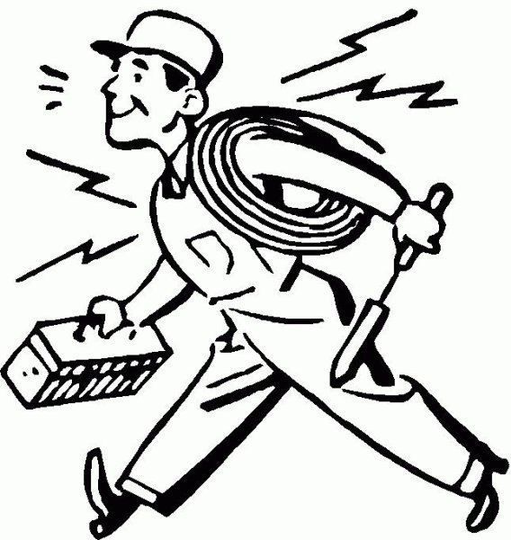 Раскраска электрика