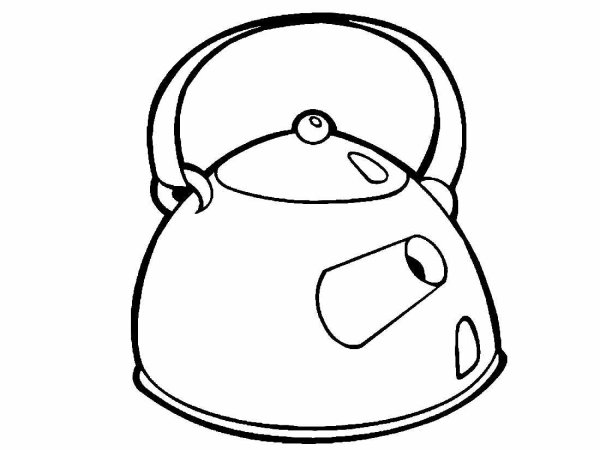Ручка чайника рисунок