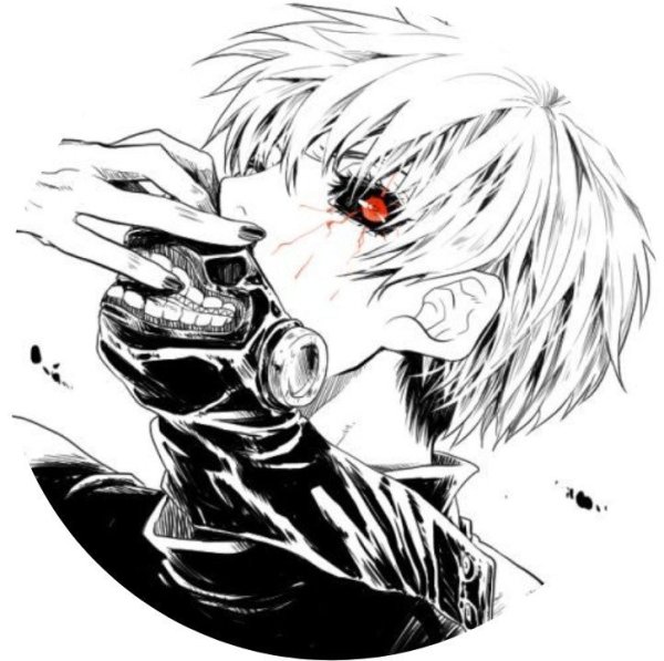 Гуль Канеки чб